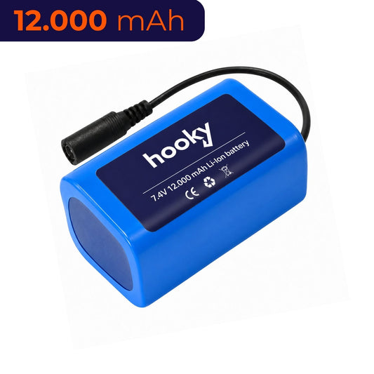 7.4V 12,000 mAh battery
